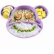 thumbnail image 1 of Platos de silicona para bebés, niños pequeños y niños, con fuerte succión, sin BPA, aprobados para lavavajillas y microondas (púrpura), 1 of 5