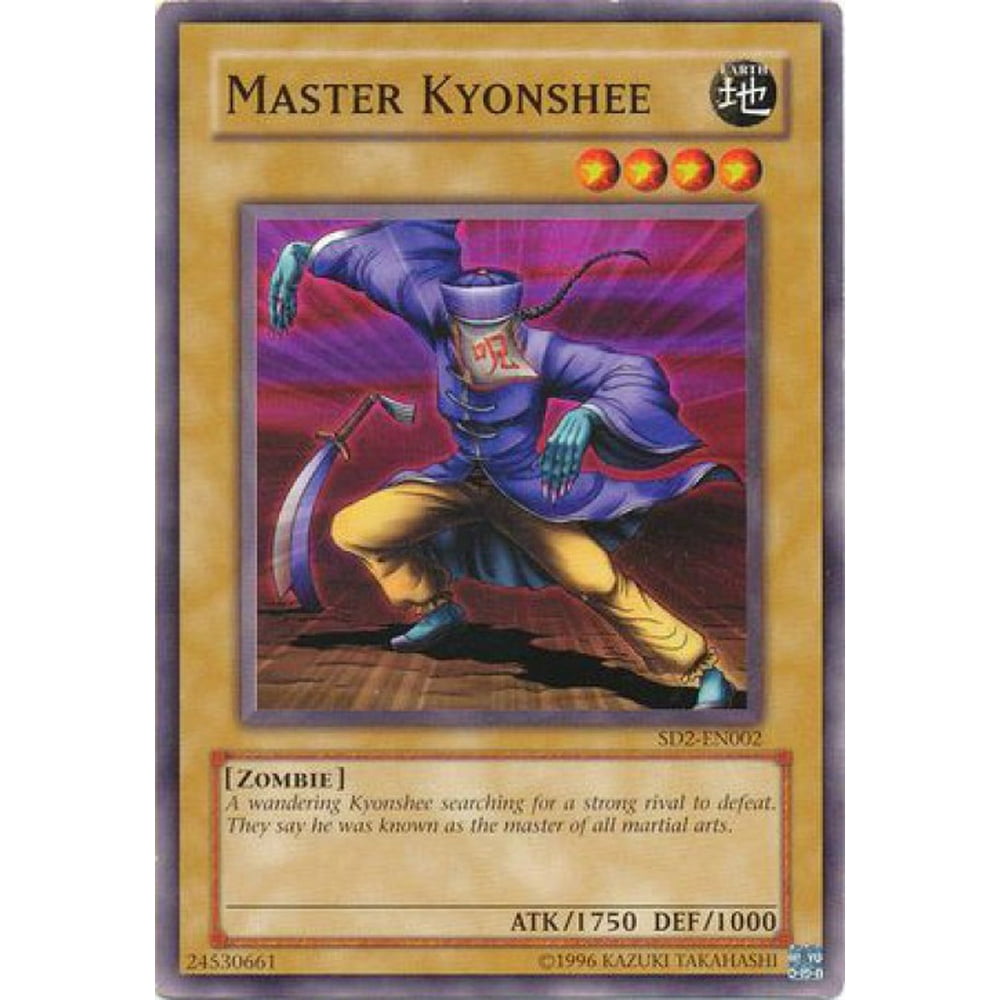 YuGiOh Structure Deck Zombie Madness Master Kyonshee SD2EN002