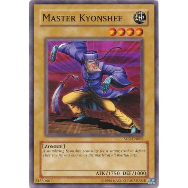Yugioh Structure Deck Zombie Madness Master Kyonshee Sd2 En002 Walmart Com Walmart Com