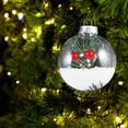 thumbnail image 3 of OUNONA 20pcs DIY Clear Christmas Ornament Balls Plastic Christmas Balls for Special Occasions, 3 of 7