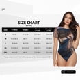 thumbnail image 5 of Vsdgher Sunset Cliff Dinosaur Prinr Short Sleeve Body suit for Womens, Sexy Onesie One Piece Round Neck Bodysuit Shapewear Tummy Control-Large, 5 of 7