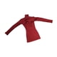 thumbnail image 1 of Vestido ajustado a medida, estilo retro, con accesorios, estilo casual, acanalado, talla 1/6 cofre hueco rojo, 1 of 9