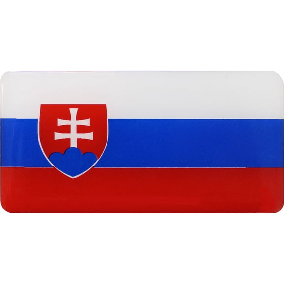 Slovakia Domed Sticker