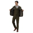 thumbnail image 2 of Men's Hybrid-Fit 3pc Tweed Suit w/ Expandable Waistband, 2 of 4