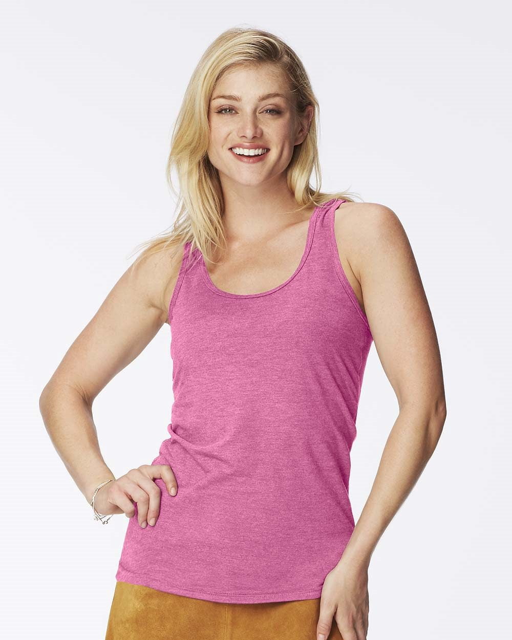 Garment-Dyed Women's Racerback Tank Top 