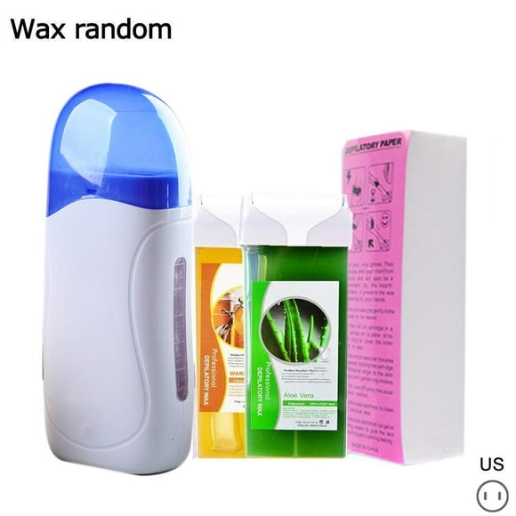 PFDDRW Depilatory Roll On Wax Kit Heater Rollers Waxing Cartridge Epilator Hair