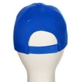 thumbnail image 3 of Sport Classic Baseball Hat Custom Referee Letters Structured Cap, Royal Hat Black Letters, 3 of 4