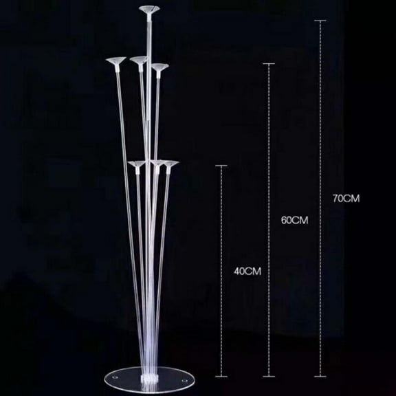 Balloon Stand Kit Clear Tabletop Balloon Holder for Birthday Party and Wedding Decorations Opening Graduation Ceremony