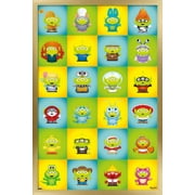 Disney Pixar - Aliens Group Wall Poster, 22.375" x 34", Framed