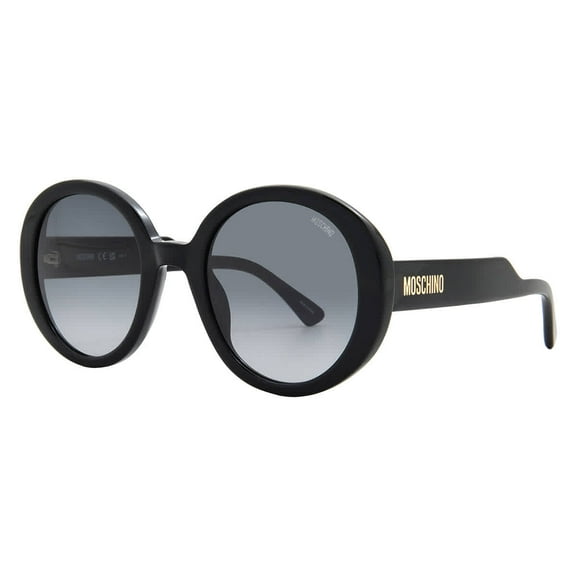 Moschino Grey Gradient Round Ladies Sunglasses MOS125/S 0807/9O 52