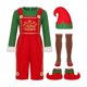 thumbnail image 2 of Disfraz de elfo navideño, cubrezapatos, accesorios para fotos infantiles Para niños 120, 2 of 9