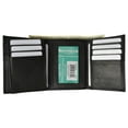 thumbnail image 7 of Men's Leather Trifold Wallet Removable Flip Up ID Window P 1455, 7 of 7
