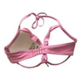 thumbnail image 2 of Victoria's Secret Swim Bikini Push-up Top Shimmer Ruffle Trim Pink Cup Size 36D NWT, 2 of 2