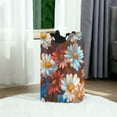 thumbnail image 6 of Yayeee Freestanding Laundry Hamper with Handle Collapsible Large Storage Basket for Clothes, Vibrant Floral, 6 of 7
