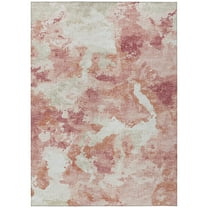 Addison Rugs Indoor/ Outdoor Accord Modern Polyester Washable Rug New 9' x 12' - Pink