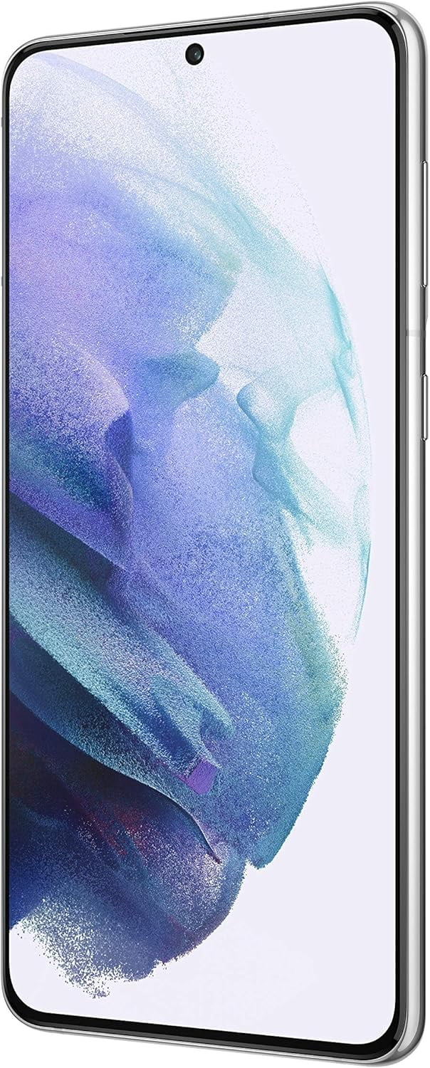 Restored Samsung Galaxy S21+ Plus 5G, 128GB, Phantom Silver - Unlocked (Refurbished)