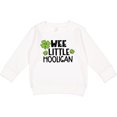 thumbnail image 2 of Inktastic St. Patrick's Day Wee Little Hooligan with Clovers Toddler Sweatshirt, 2 of 4