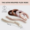 thumbnail image 2 of 3Pcs Overnight Curls Blowout Rods Kit, Heatless Curling Rods with Hook for All Hair Types, No Heat Natural Voluminous Curlers to Sleep In, 2 of 5