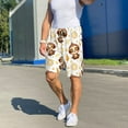 thumbnail image 5 of Daiia Sloth Yoga Mens Woven Stretch Pajama Short,Short Pajama Pants-X-Large, 5 of 9