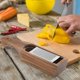 thumbnail image 2 of Acacia wood slicer, kitchen specific food grade stainless steel peeler box, cheese eraser, slicer, 2 of 5