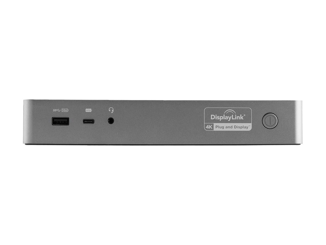 StarTech Dual Monitor Hybrid Universal Laptop Docking Station DK30C2DPEP