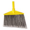 thumbnail image 3 of Rubbermaid Angled Large Broom, Poly Bristles, 46 7/8" Metal Handle, Yellow/Gray, 3 of 4