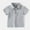 Gray, variant on Kids Blouses Shirts Short Solid Tops Casual Fashion Suit Boys Loose Size 4 Y