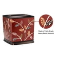 thumbnail image 4 of Resin Tissue Box Cover for Modern Home Decor - Minimalist Square Tissue Box Holder for Guest Room, Bedroom, Bathroom, Tabletop & Office - Durable and Aesthetic Tissue Holder, Aubury, 4 of 5