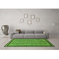 thumbnail image 3 of Ahgly Company Indoor Rectangle Abstract Green Modern Area Rugs, 5' x 7', 3 of 4