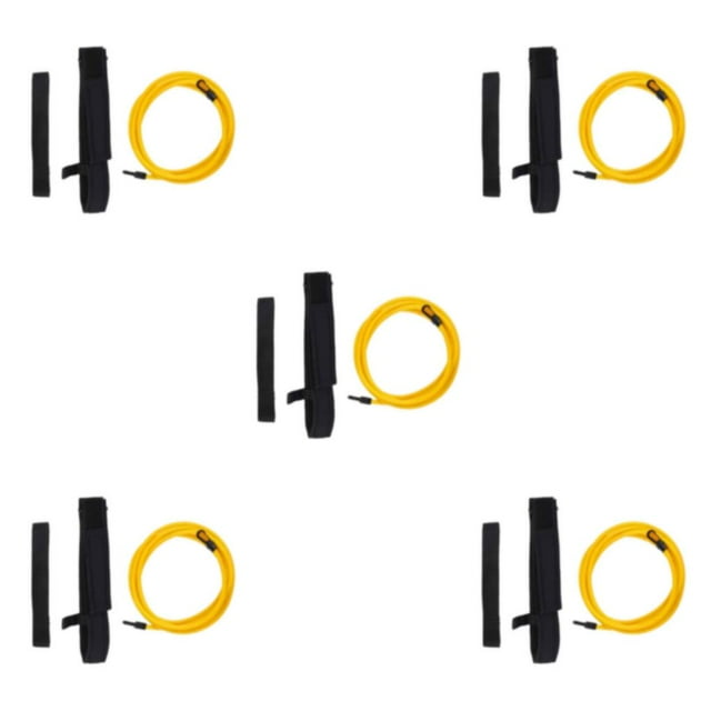 Guardoinrt Adjustable Swim Training Belt Key To Unlocking Swimming Potential Comfortable yellow-3meters 5Set