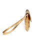 thumbnail image 5 of Bolso de mano CuteClear con sobre para mujer piel sintética bolso de noche con pulsera y correa de cadena Oro, 5 of 5