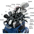 thumbnail image 3 of ASK ECHO 2024 T-Lock Golf Cart Bag with 14 Way Organizer Divider Top, Premium Cart Bag with Handles and Rain Cover, for Men, 3 of 5