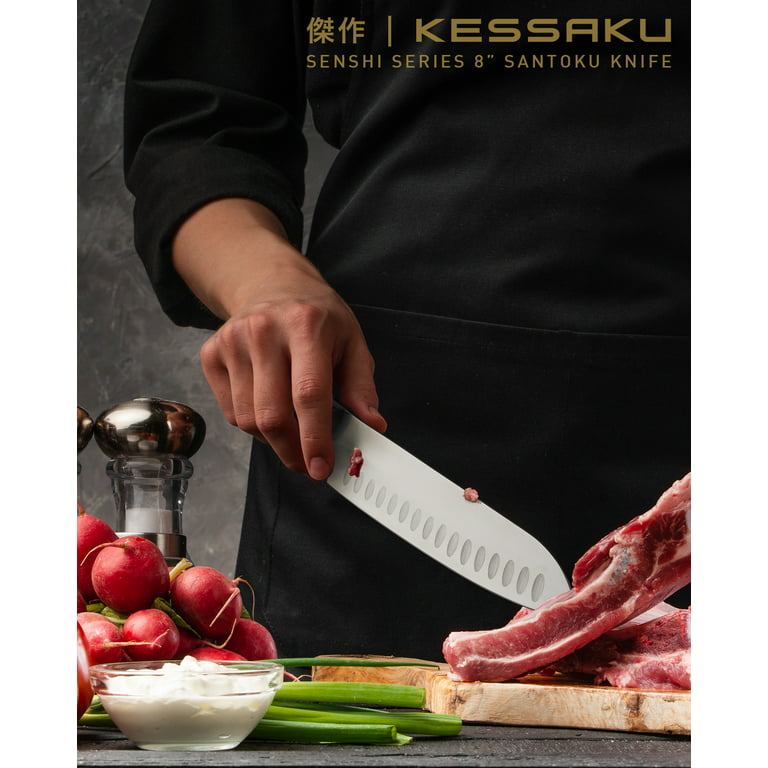 Kessaku 8-Inch Chef & 8-Inch Bread & 3.5-Inch Paring Knife Set