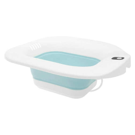 LINFANG Electric Sitz Bath Adjustable Water Spray 300 lbs Load Capacity Foldrable Portable Hip Bath Bowl for Hemorrhoid Postpartum
