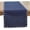 Navy Blue, variant on Fennco Styles Chunky Whip Stitch Cotton Table Runner 16" W x 72" L - Red Simple Table Cover for Home Décor, Dining Table, Holiday, Banquets, Family Gatherings and Special Occasion
