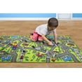 thumbnail image 2 of Large 60" x 32" Kids Carpet Playmat Rug- Great For Playing With Cars - Play, Learn And Have Fun Safely, 2 of 9