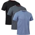 thumbnail image 1 of De 3 or 5 Camisas para Correr De Entrenamiento para Hombres,Camisetas De Secado Rápido con Cuello Redondo,Adecuado para Ejercicios De Fitness., 1 of 18