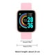 thumbnail image 5 of Reloj inteligente Heartrate Correa de silicona Reloj de pulsera Presión arterial Rastreador de sueño Reloj Bluetooth 4.0 FleinngHoz JD711083799, 5 of 7