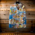 thumbnail image 1 of Camisas de manga larga con estampado de helados de los años 80 en 3D, de moda, de talla pequeña, blusas, ropa de calle, ropa para hombre, 1 of 6