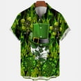 thumbnail image 3 of Camisetas de verano para hombre con la bandera de Estados Unidos y la Estatua de la Libertad, camisa hawaiana de gran tamaño con estampado 3D, ropa para hombre, camisetas con solapa, 3 of 5