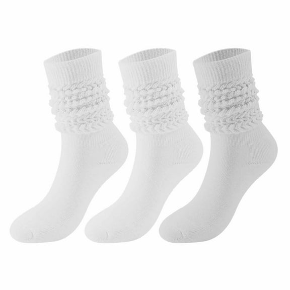 Fashion Compression Socks for Women Stockings Winter Solid Color Warm Bubble Socks Extra Long Tight Knitted Pile Socks