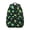 Alien Planet Black, variant on Alien Head Bright Green Pattern Backpack for School, Cute School Bag with Adjustable Shoulder Straps and Padded Back, 15.3"x11"x7.1"