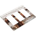 thumbnail image 2 of Highland Cow Country Farm Home 3 Gang Triple Rocker Outlet Light Switch Cover Decorative Wall Plate Cover For Home Living Bedroom Kitchen Decorative, 2 of 5