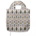 thumbnail image 1 of Boho Hippie Reusable Market Bag, Composition of Ornamental and Geometric Details Orient Bohemian Style Print, Printed Foldable Bag for Shopping and Grocery Large Capacity, Multicolor, by Ambesonne, 1 of 4