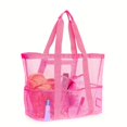 thumbnail image 1 of SNNROO Mesh Beach Bags For Women - Plus Waterproof Sand-proof Tote Bag Extra Large Lightweight Mesh Tote Bag Portable Fordable Carry Tote Bag Beach Essentials For Vacation, 1 of 7
