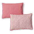thumbnail image 6 of Mainstays Kids Reversible Butterfly Stitch Quilt Set, Full/Queen, 3 Pieces, 6 of 9