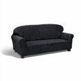 thumbnail image 2 of Damask Black Stretch Slipcover, 2 of 3