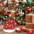 thumbnail image 6 of Yiaed Christmas Santa Cartoon Snowman A Print Hat,Santa Claus Hat For Xmas Party, Christmas Hat For Boys Girls Child Infant Holiday Hat, 6 of 6