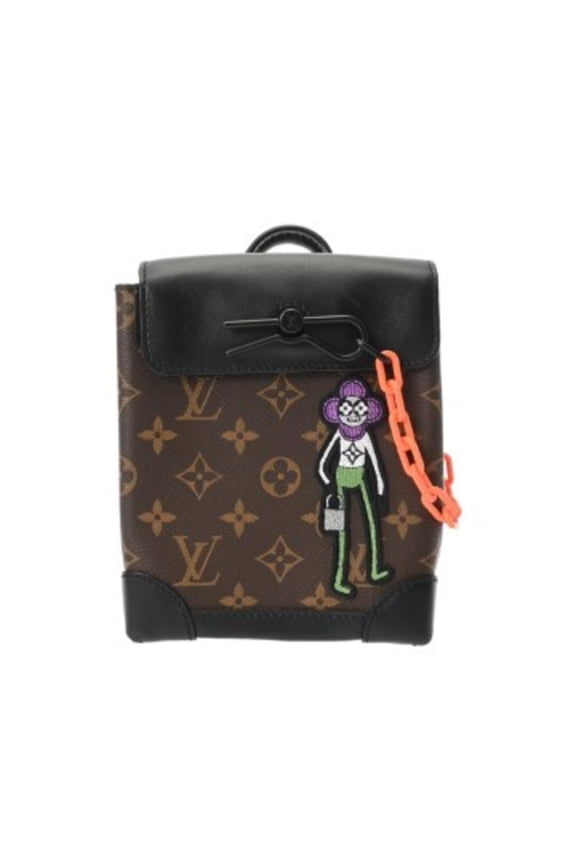Pre-Owned LOUIS VUITTON Louis Vuitton Monogram LV Friends Steamer XS Brown M80327 Men's Canvas...