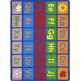 thumbnail image 6 of Joy Carpets Kid Essentials Any Day Alphabet 5'4" x 7'8" Area Rug in Color Multi, 6 of 6